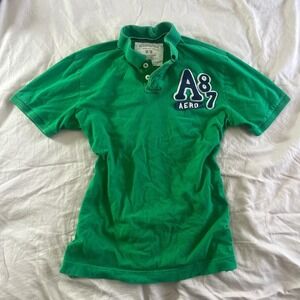 Aeropostale Women's Green Polo-shirts